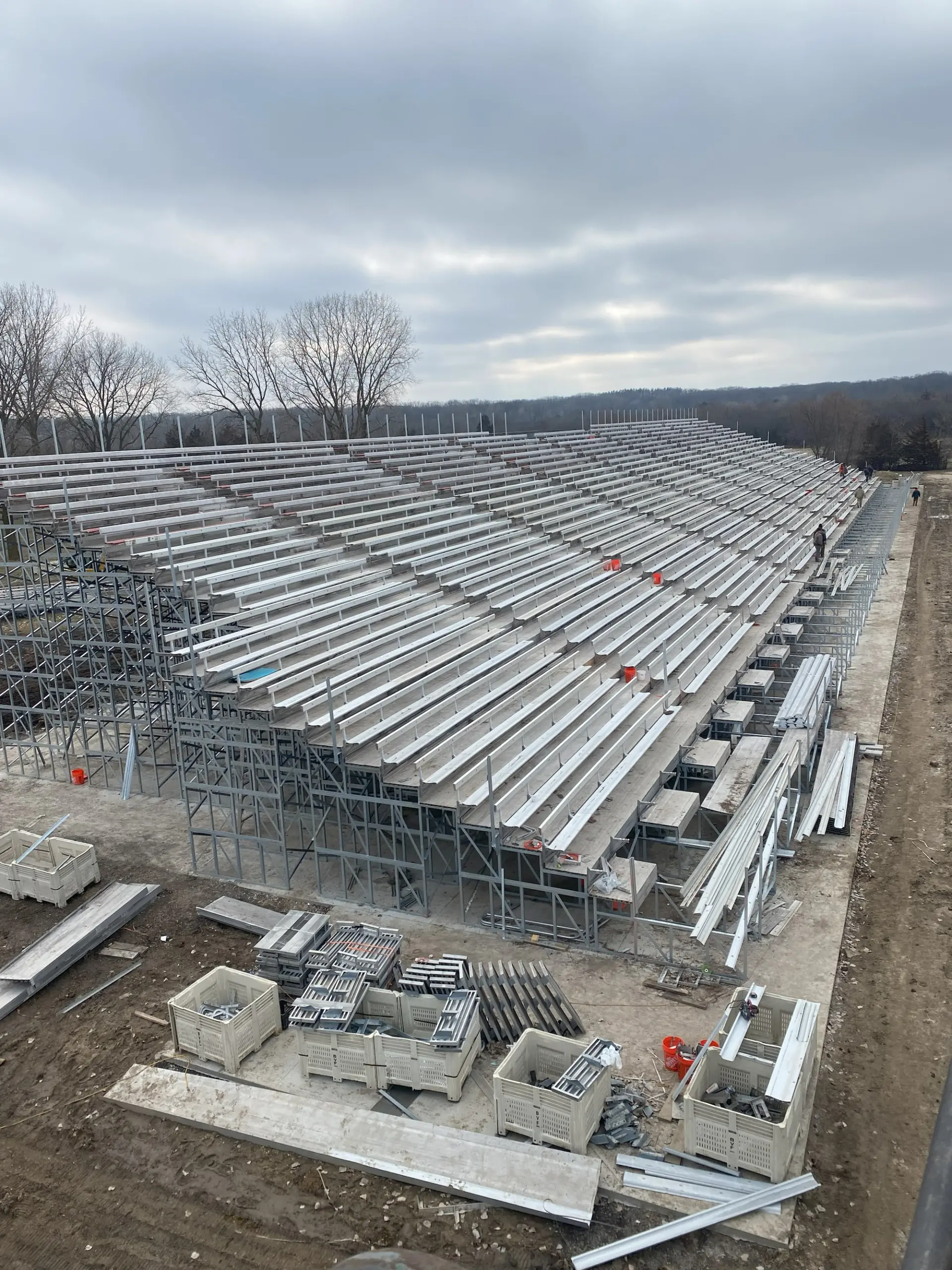 County Fair Raceway Grandstands